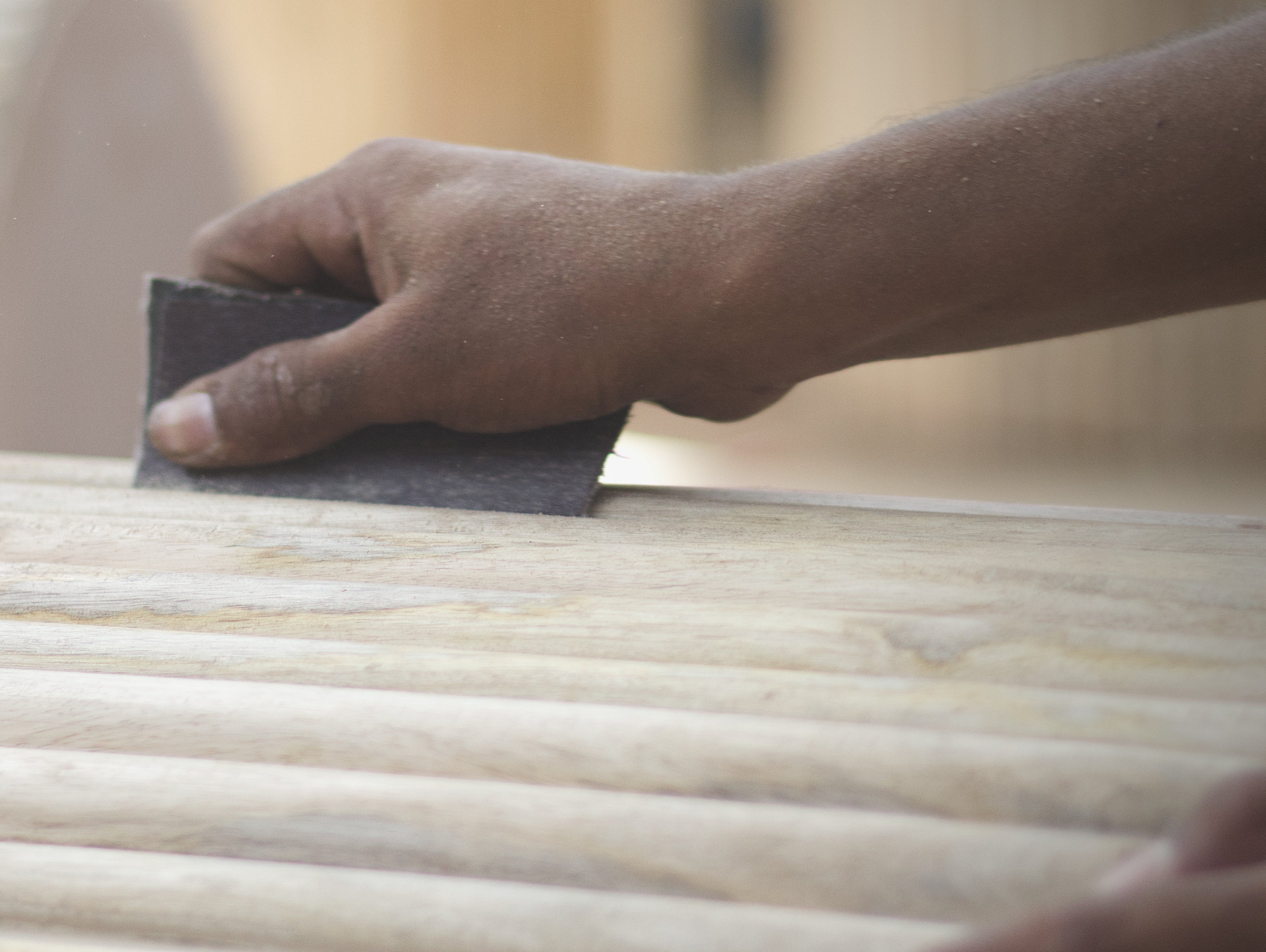 Fluted furniture making
