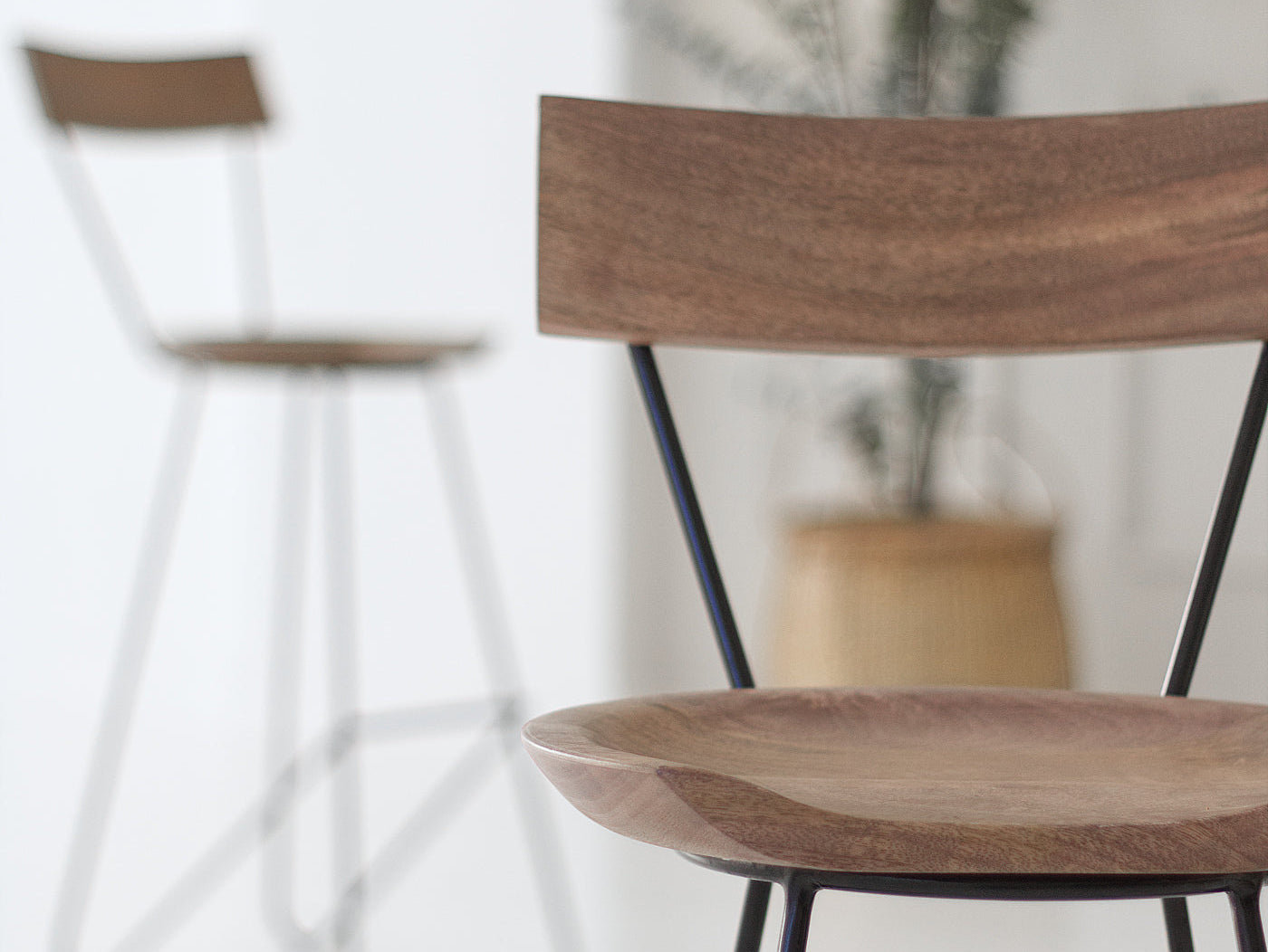 Urban industrial bar stools