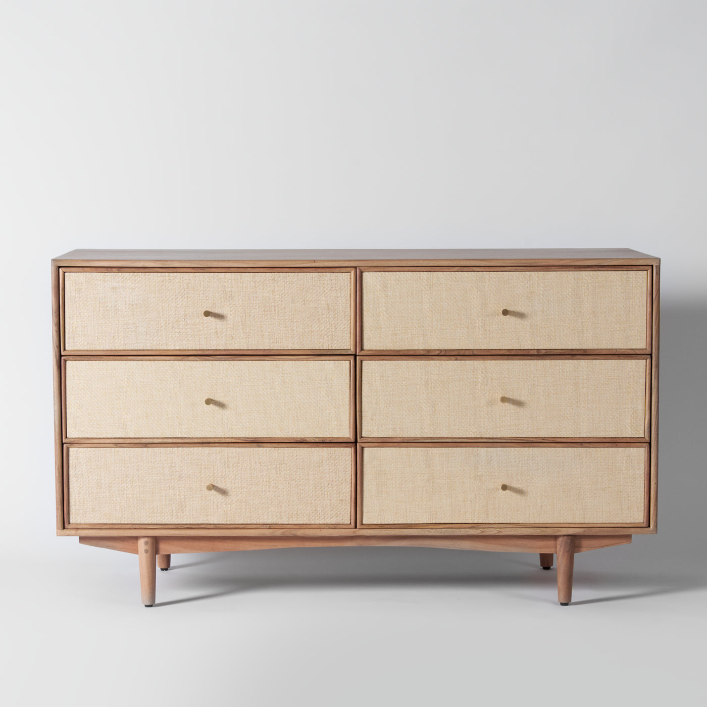Acacia mid-century chest of draws