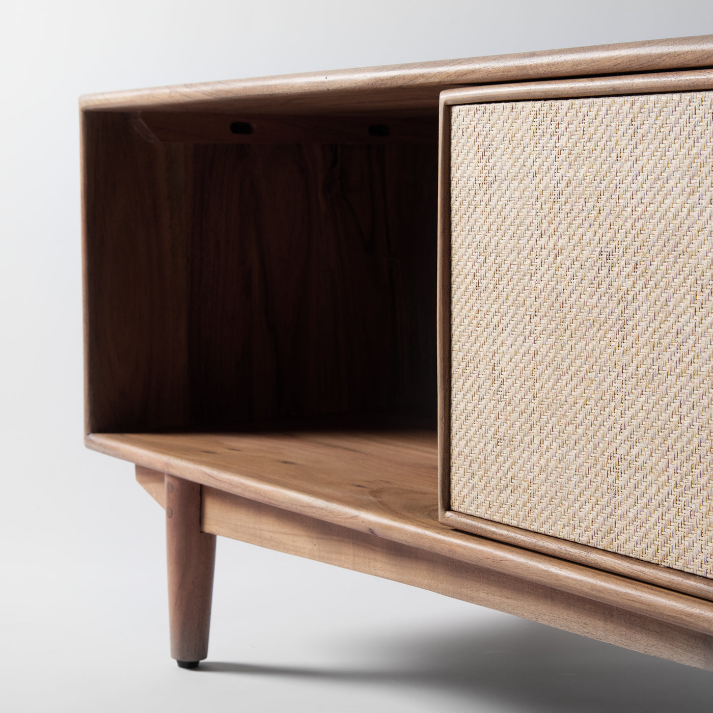 Acacia mid-century TV unit