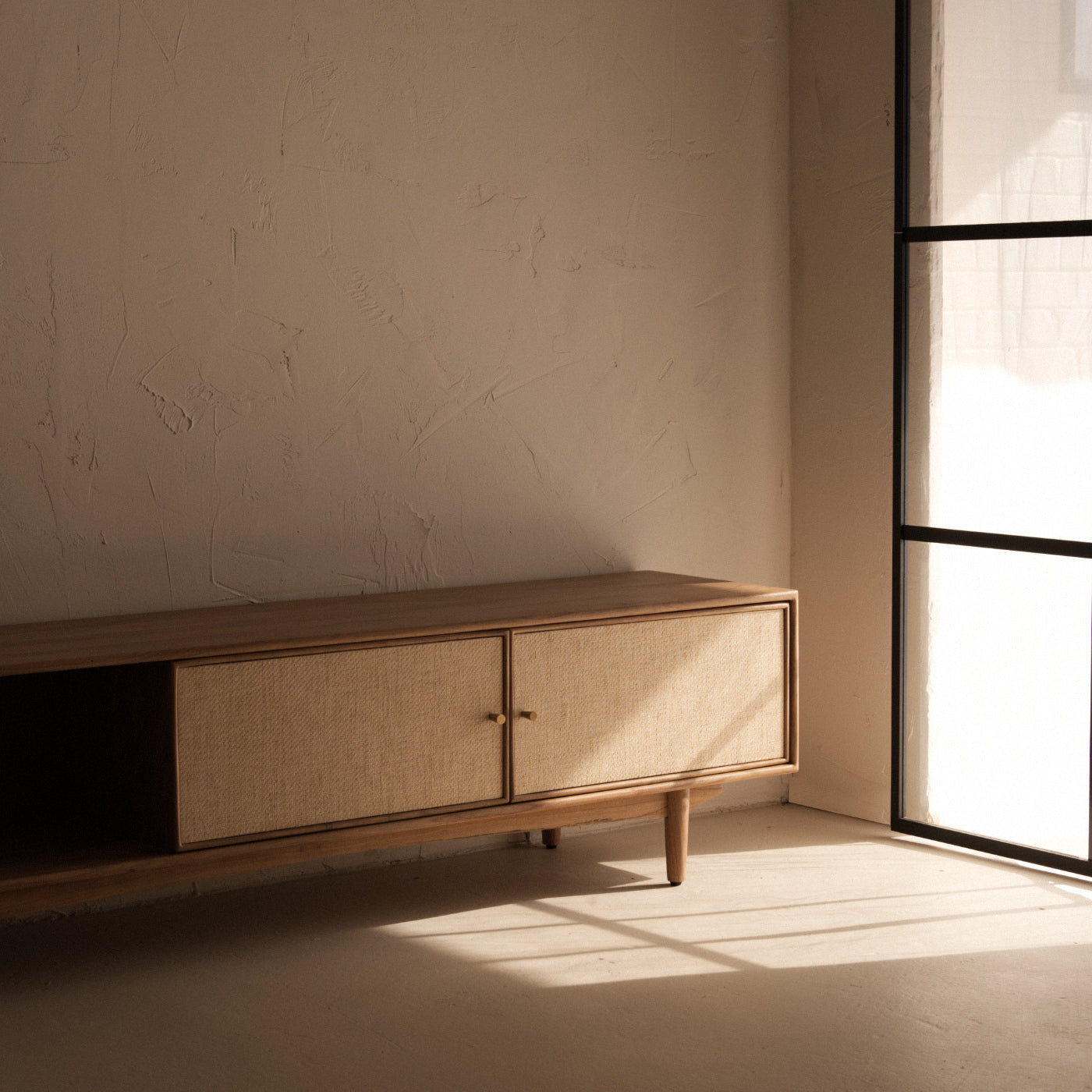 Acacia Mid-Century Media Unit