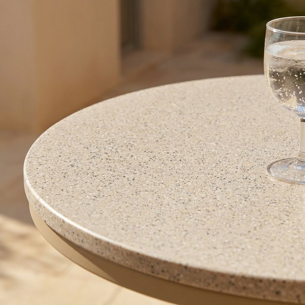 Tall outdoor bar table