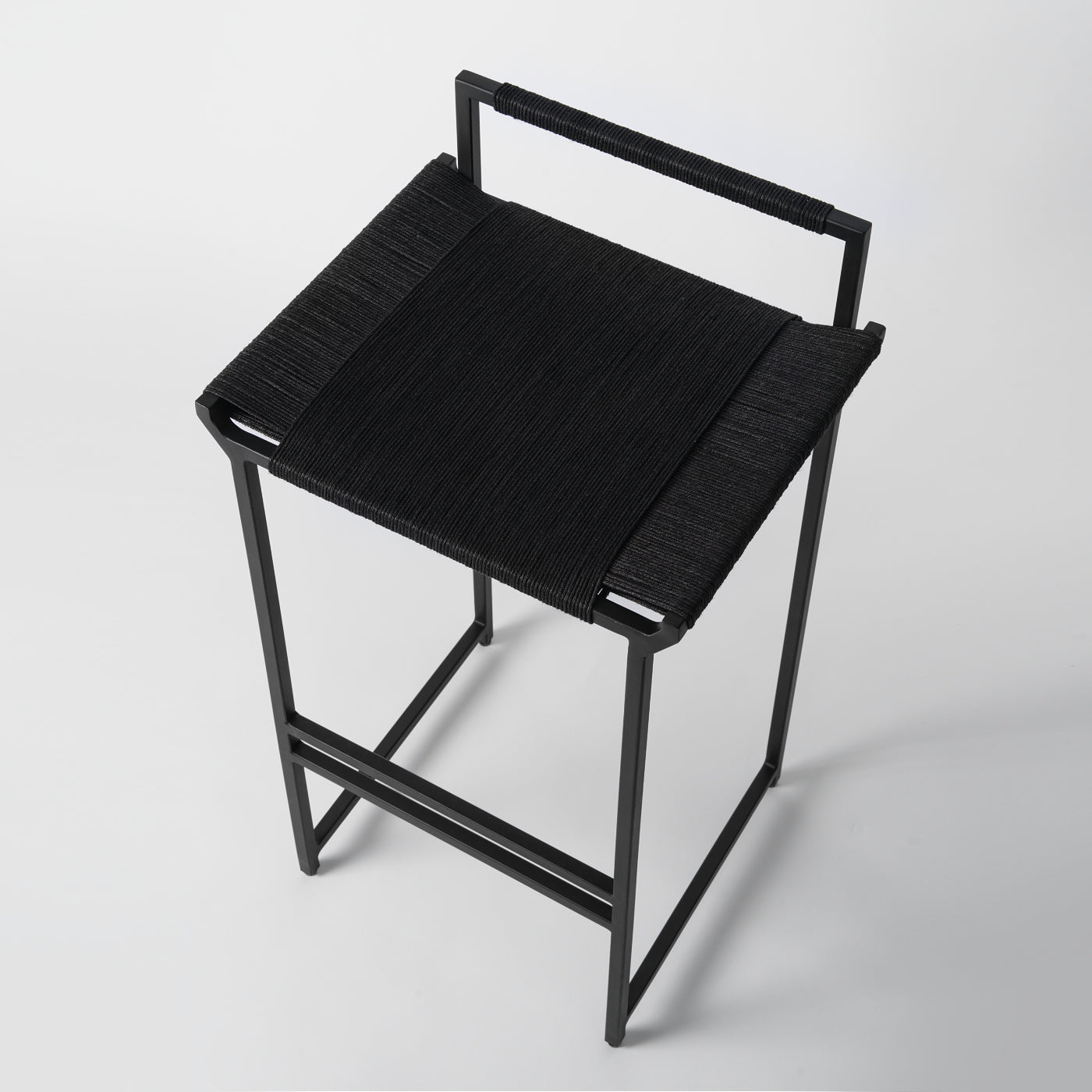 Black Minimalist Bar Stool
