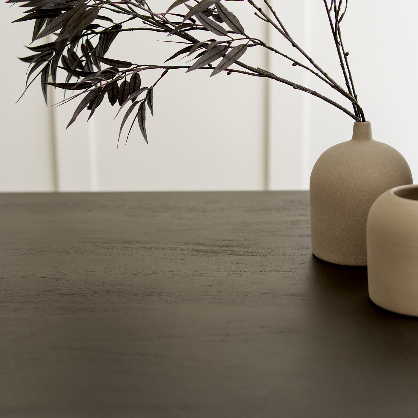 Black Wooden Dining Table