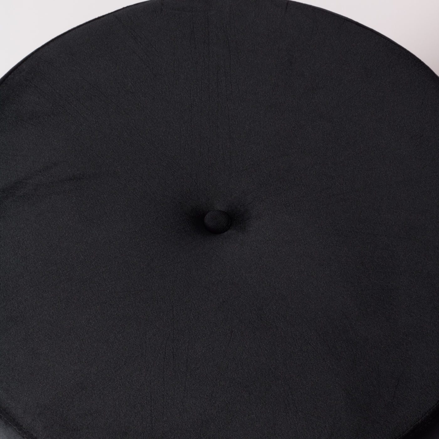 Black Velvet Pouffe