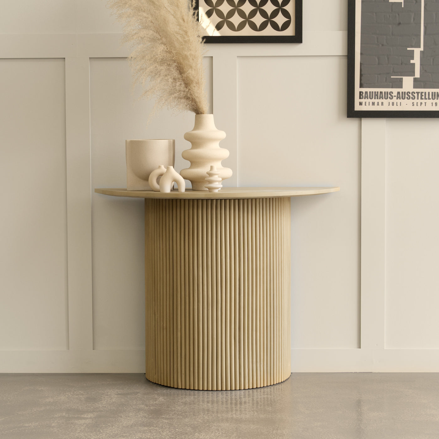 Half Moon Console Table