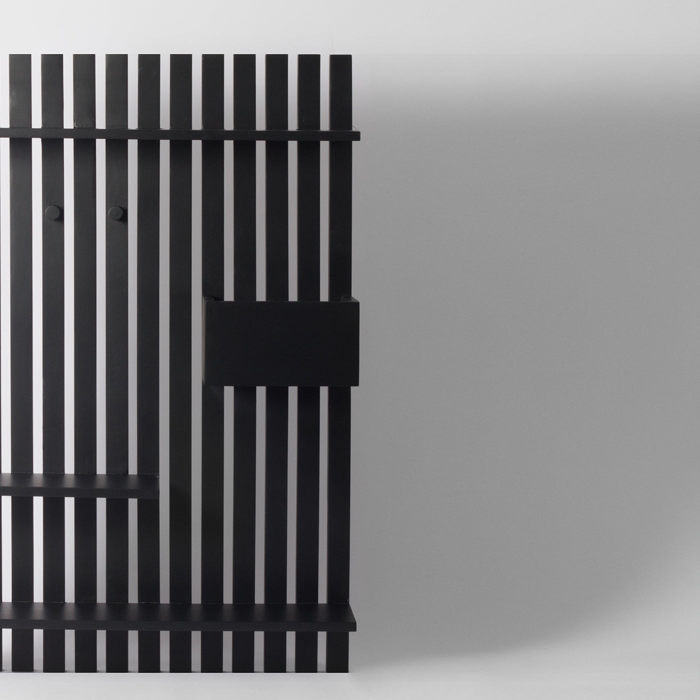 slatted multi purpose shelf