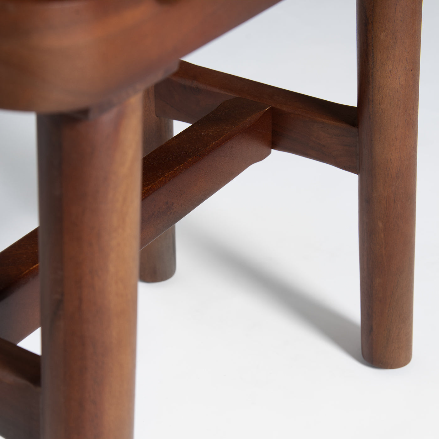 Wooden milking stool