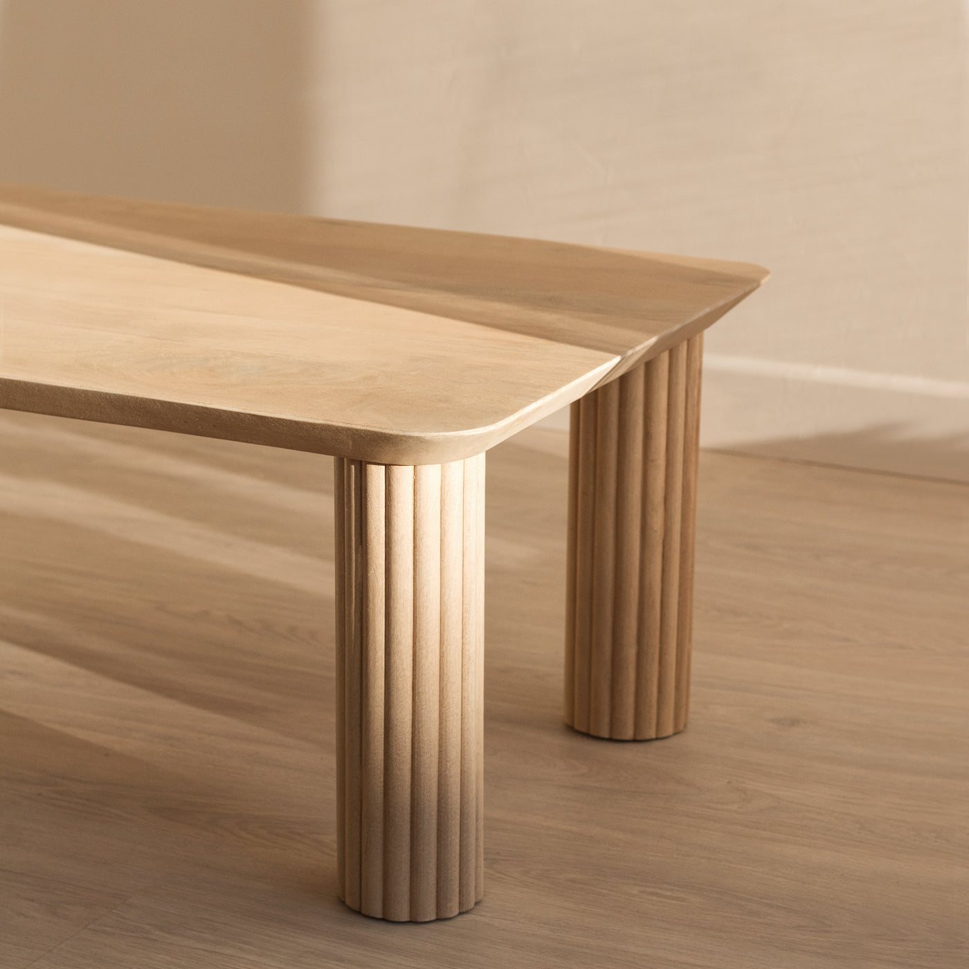 Ribbed Coffee Table