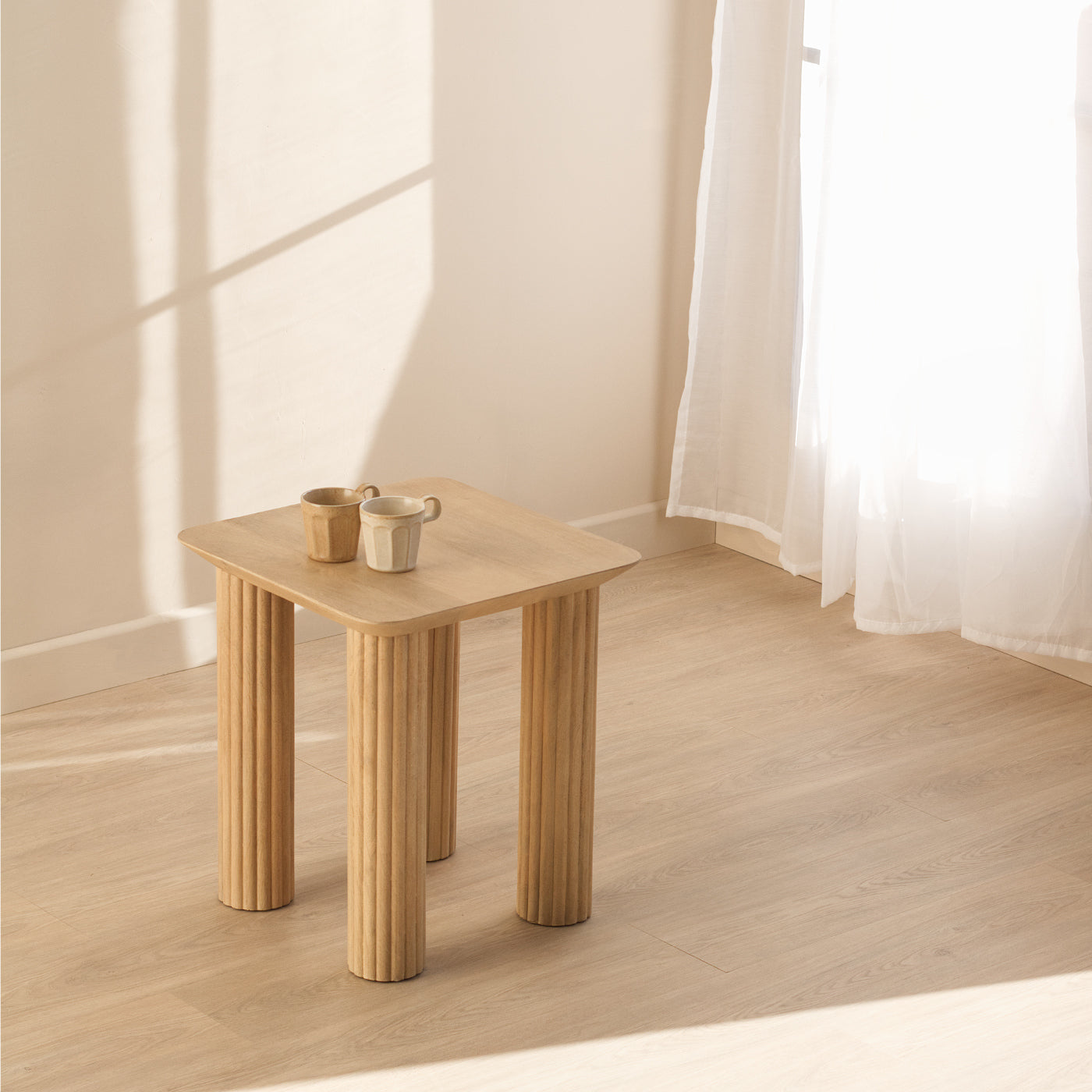 Fluted Side table