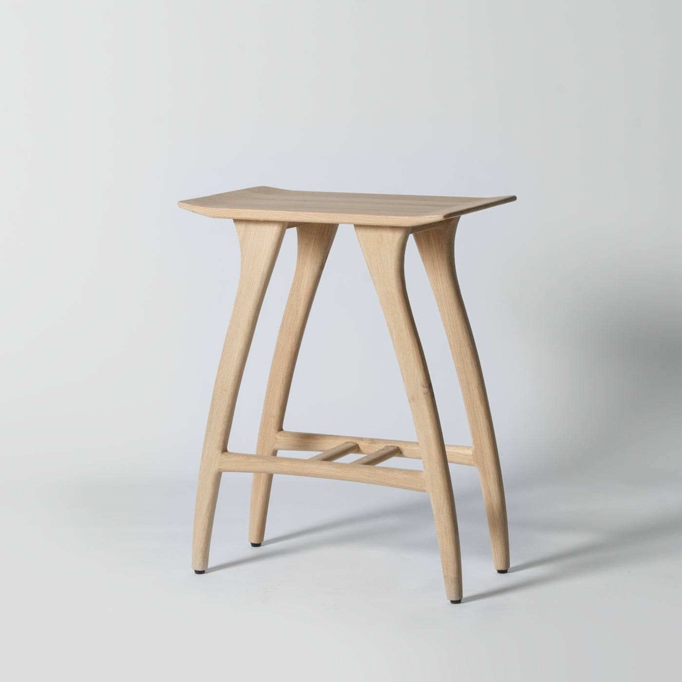 Oak bar stool