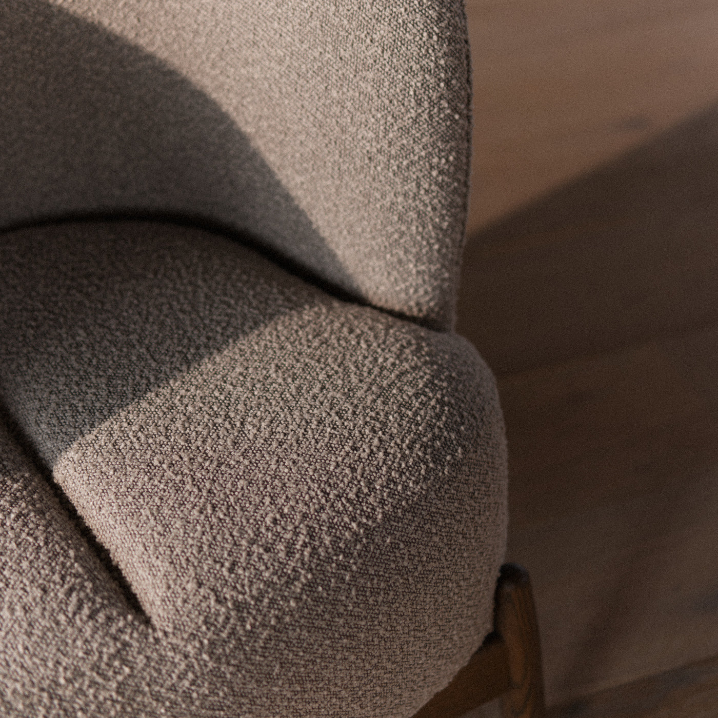 Modern wingback chair