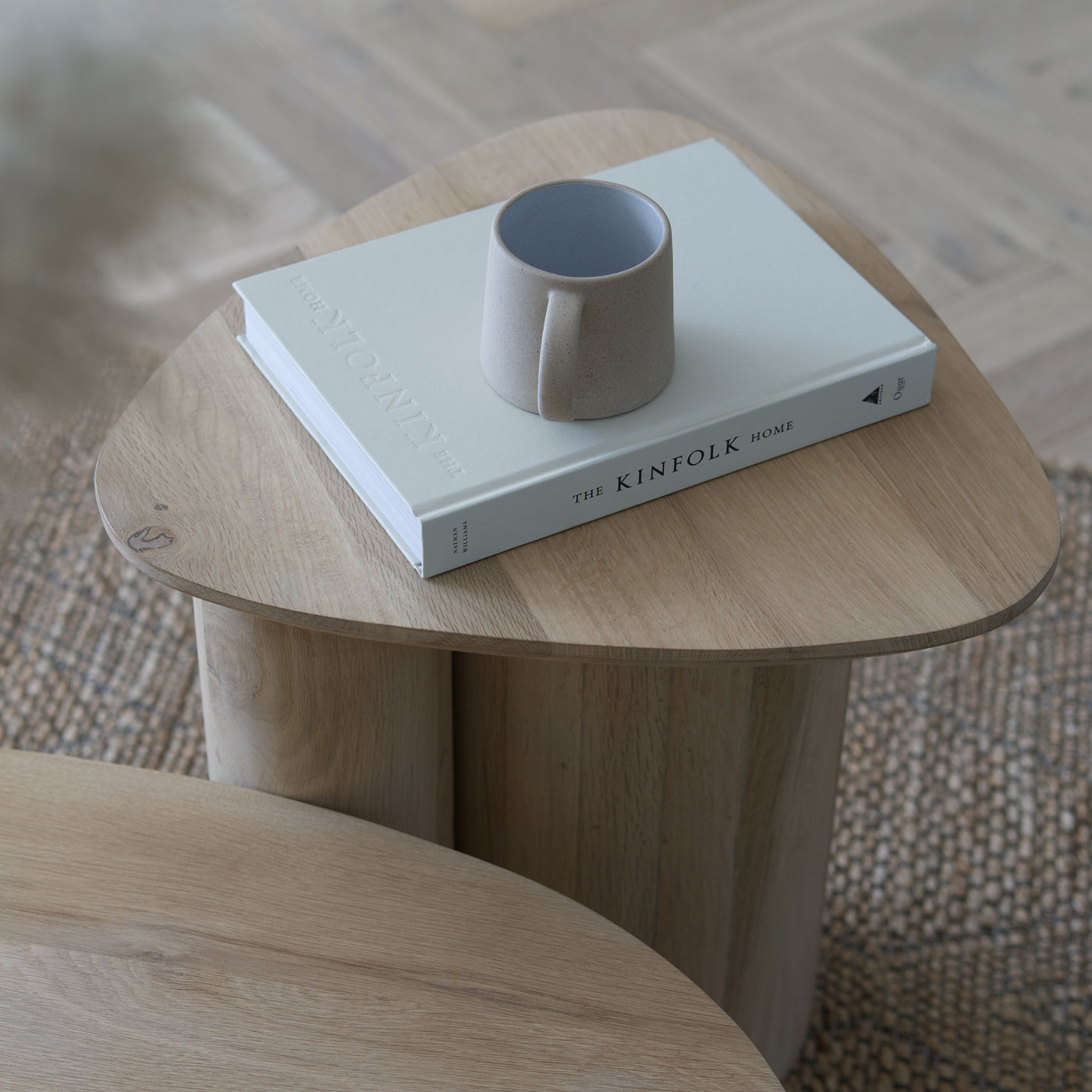 Organic Shape Side Table