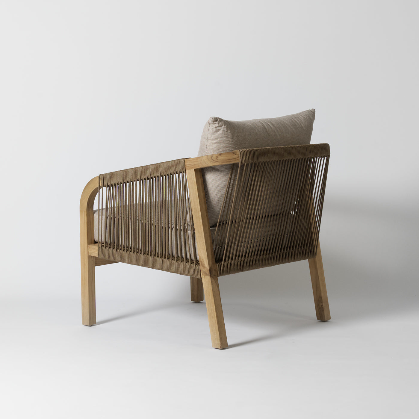 Wooden patio chair
