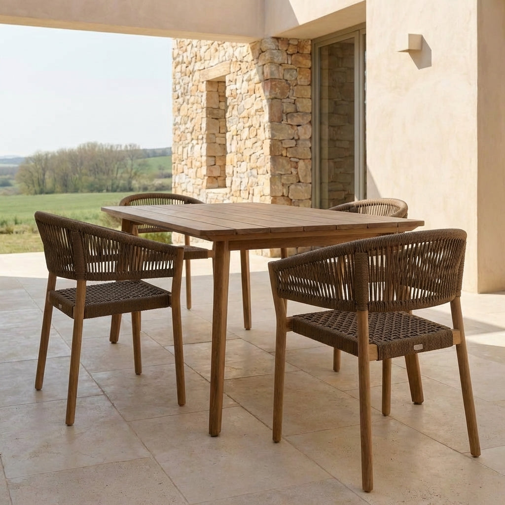 solid wood dining set