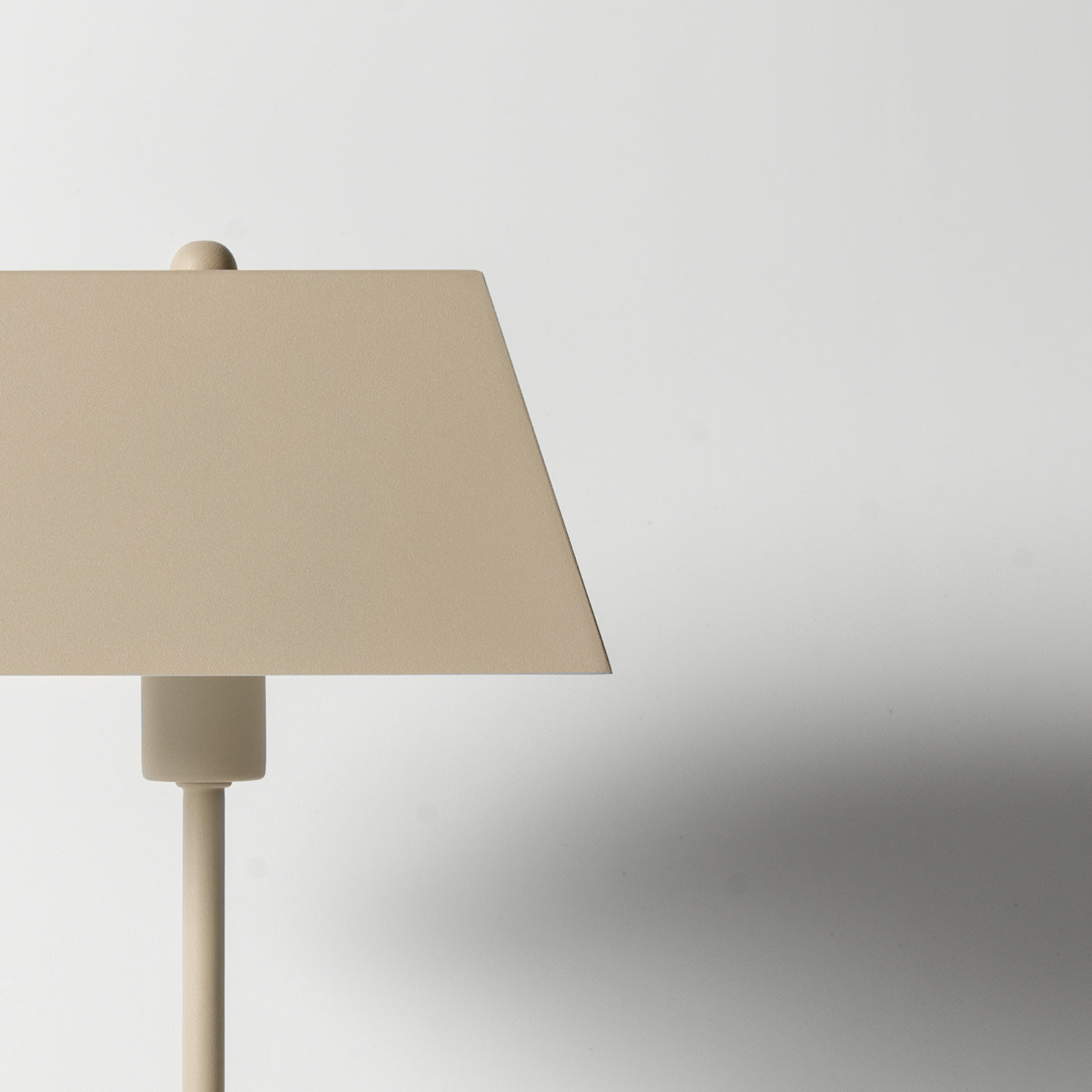 Beige table lamp