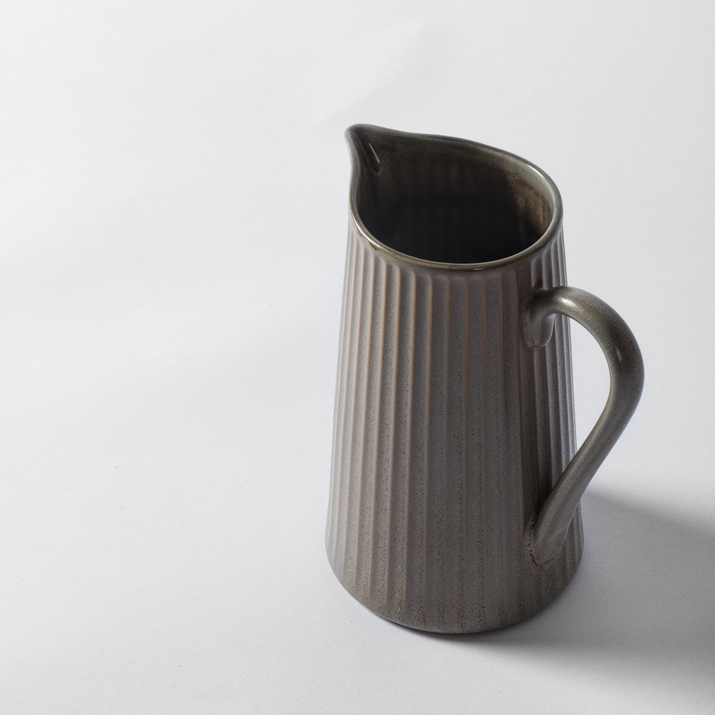 Ribbed Pitcher
