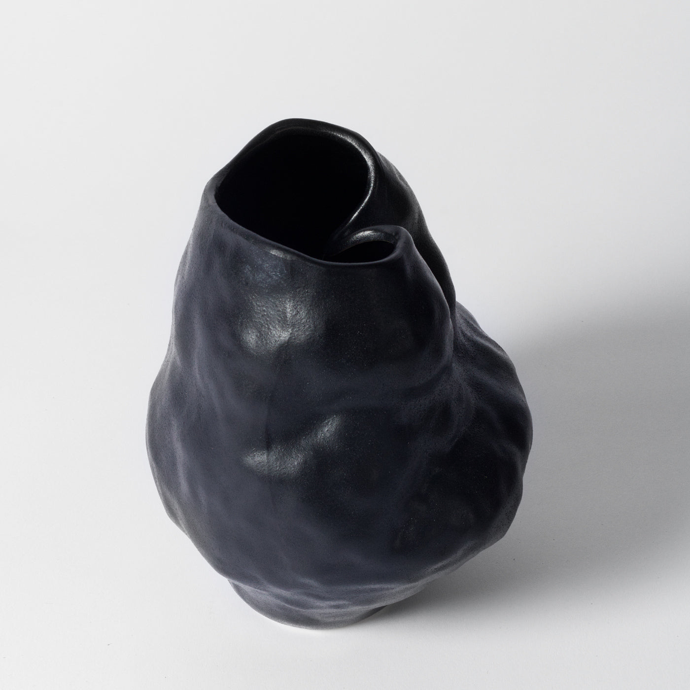 Organic Black Vase