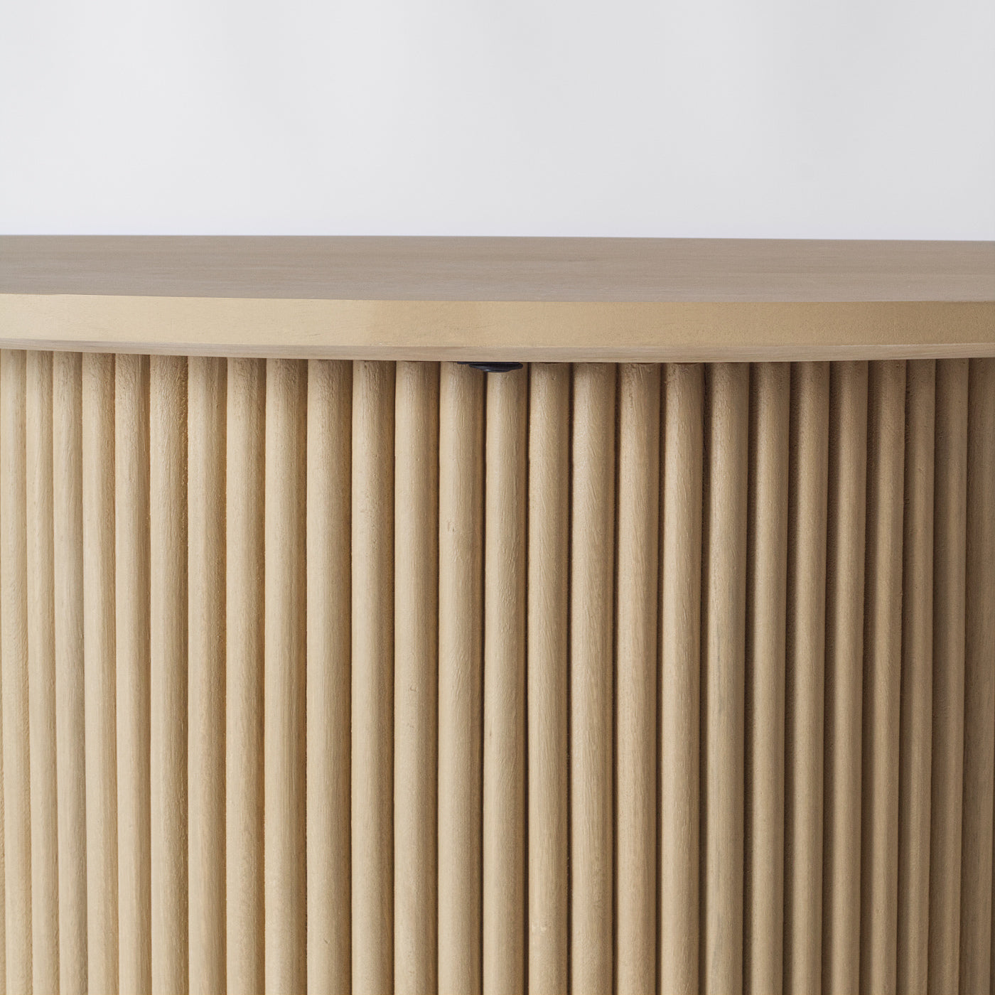 Ribbed Console Table