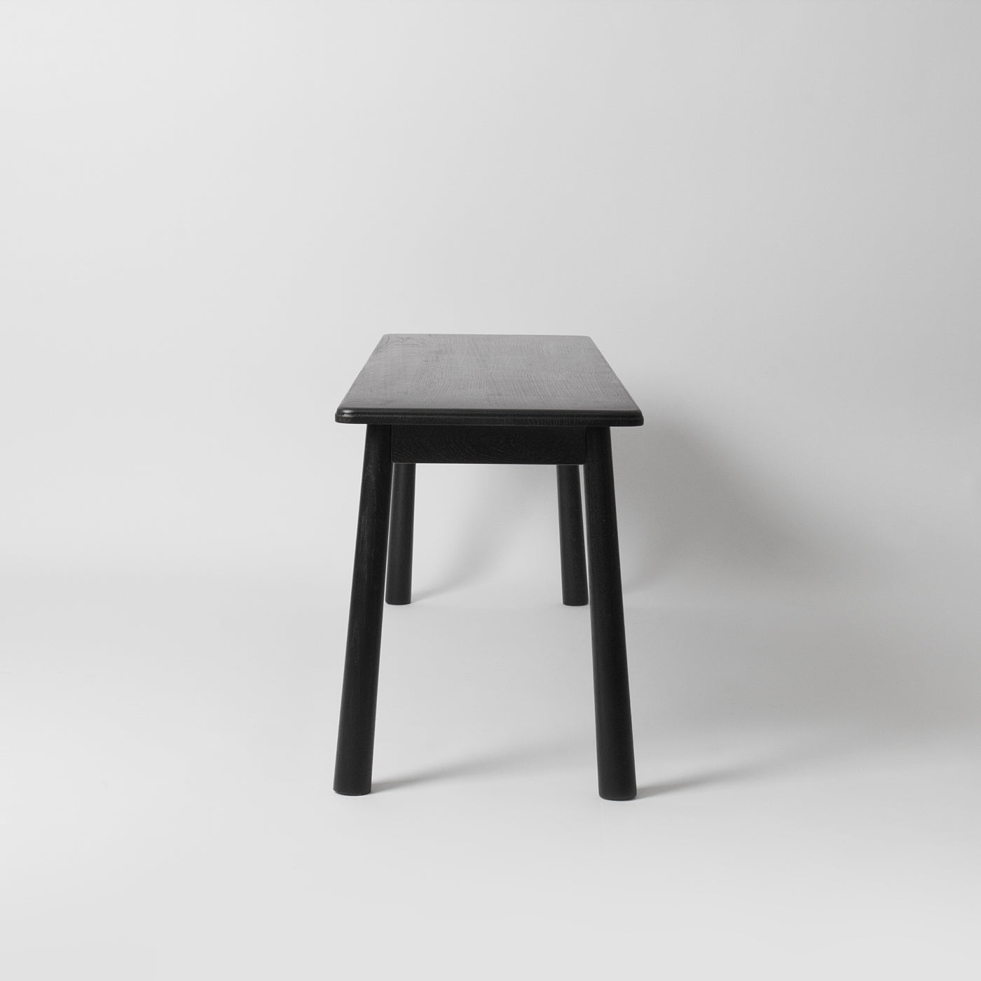 black kitchen table bench