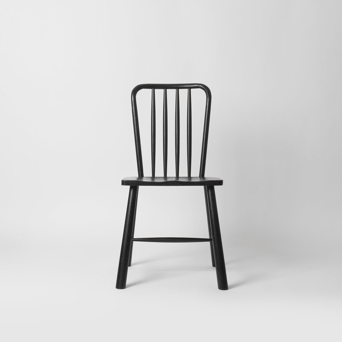 Black nordic dining chair