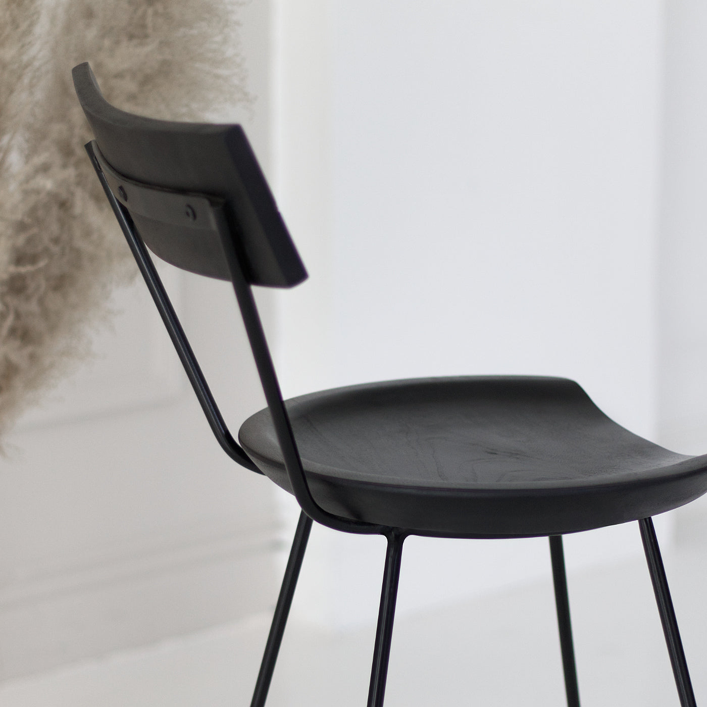 Black Bar Stool