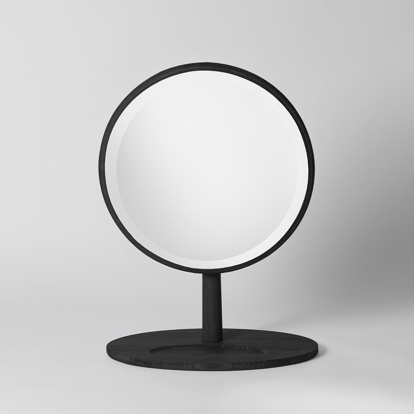 Black nordic table mirror