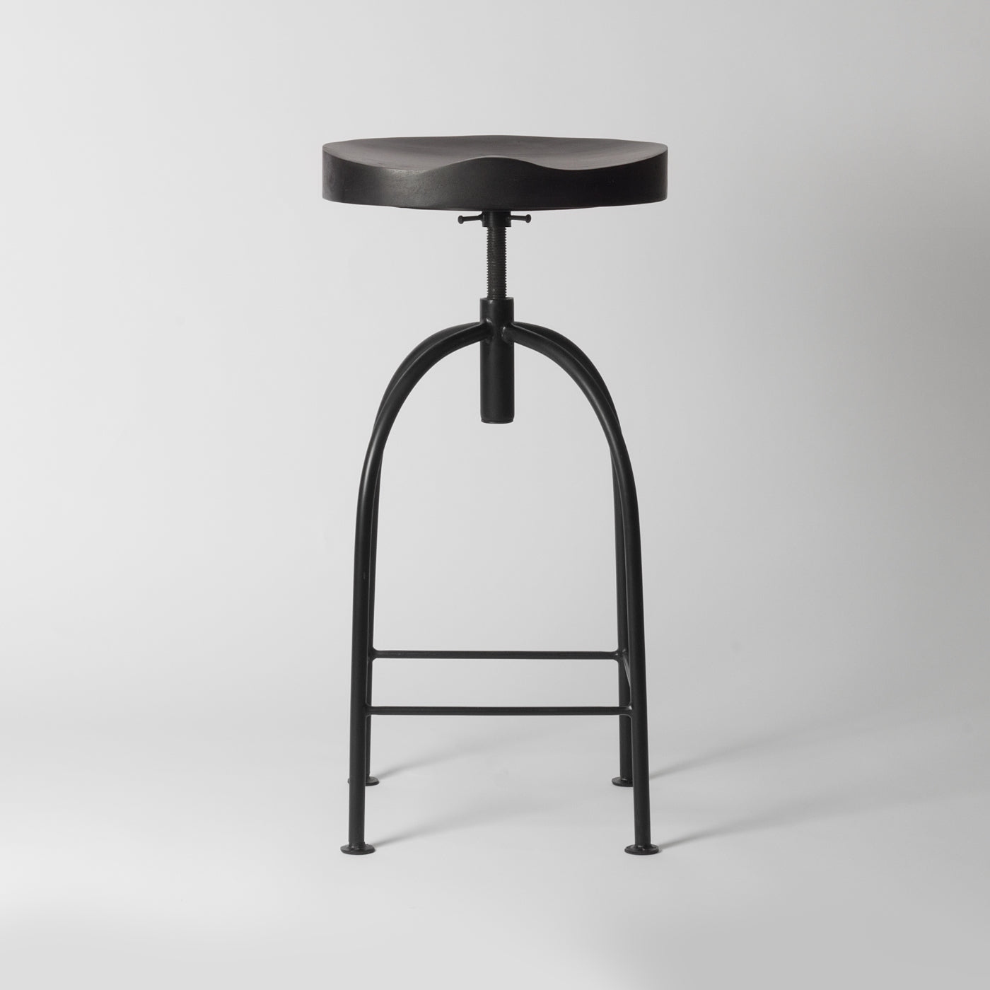 Black adjustable Bar Stool