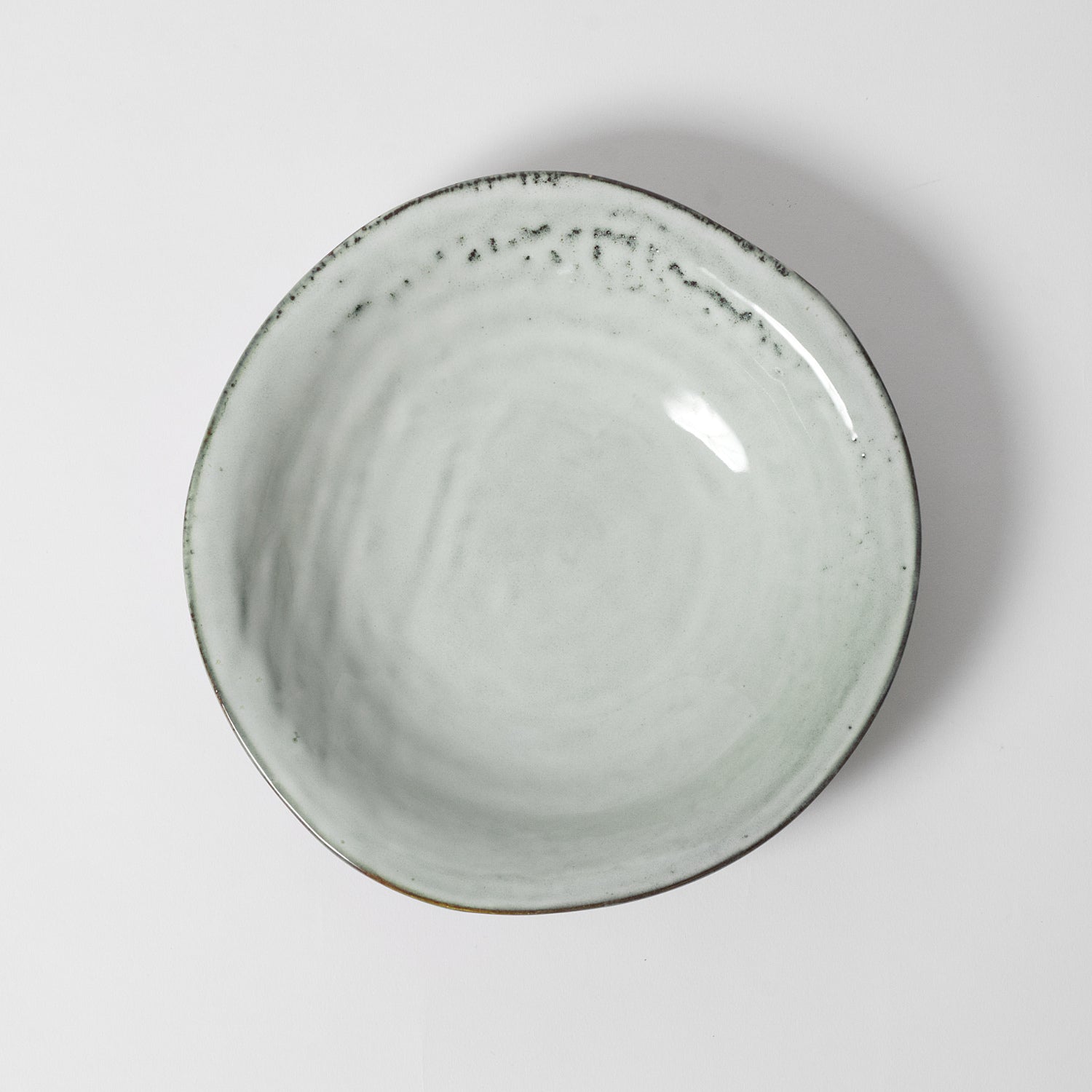 Blue Speckled Soup Bowls