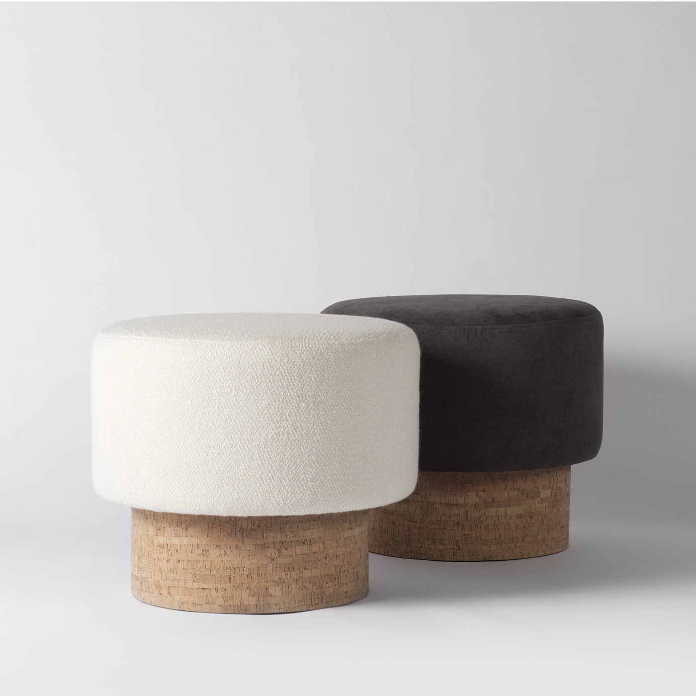 Scandi pouffes