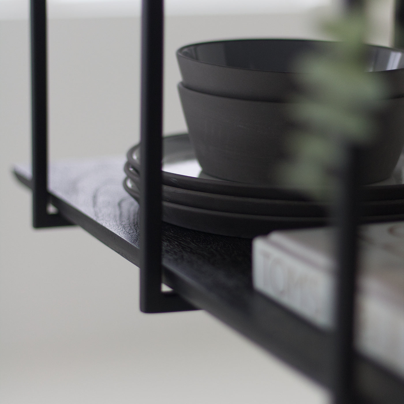 Hanging wine glass rack