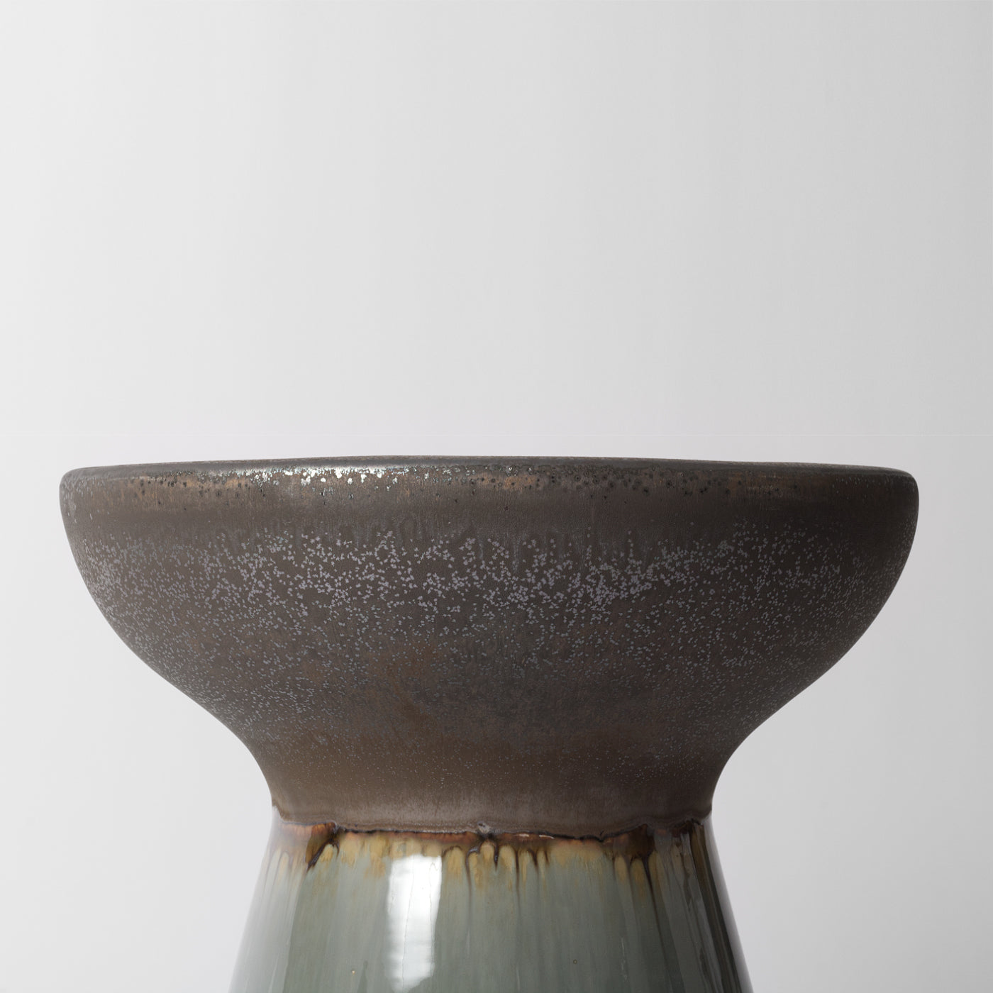 Multi coloured side table