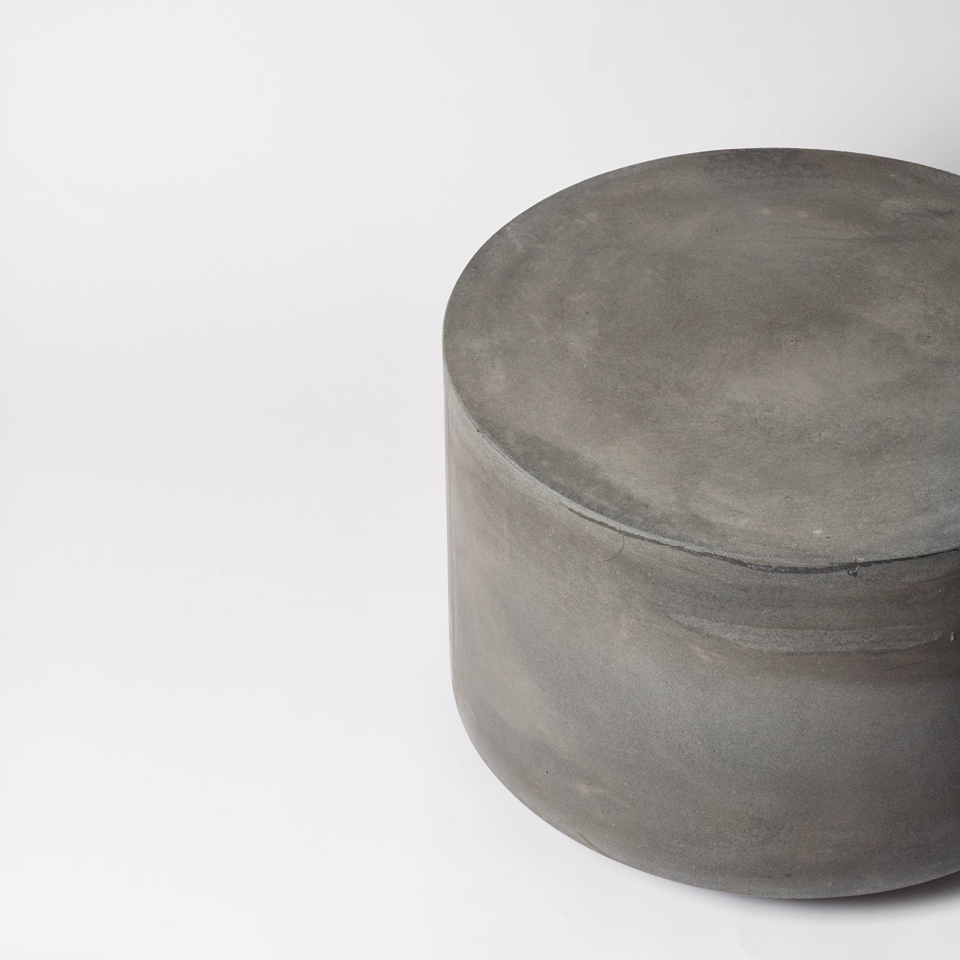 Concrete coffee table