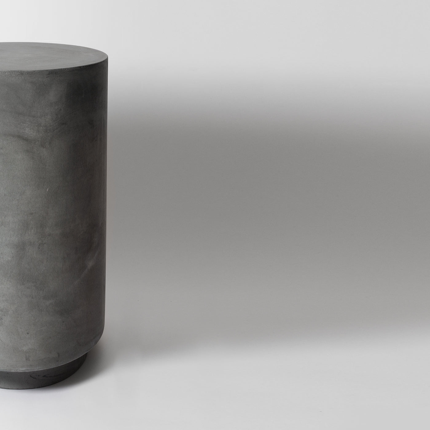 concrete tall side table