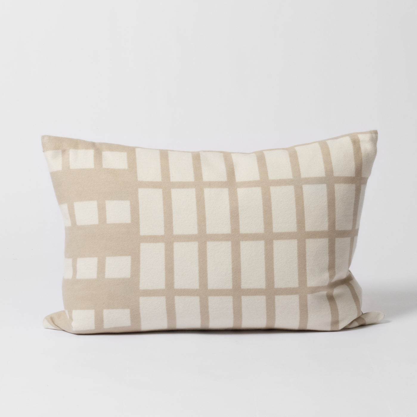 Beige rectangle cushion