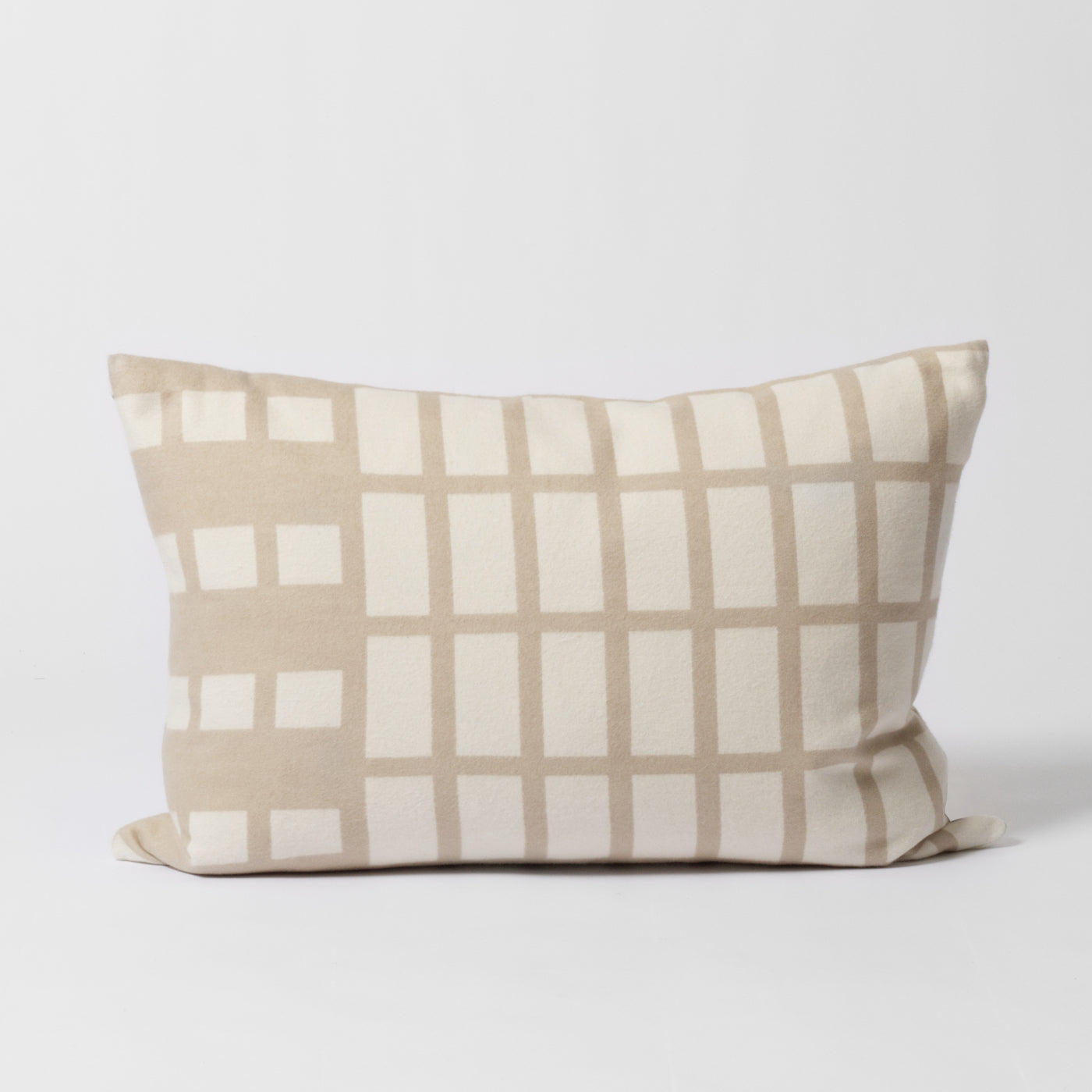 Beige rectangle cushion