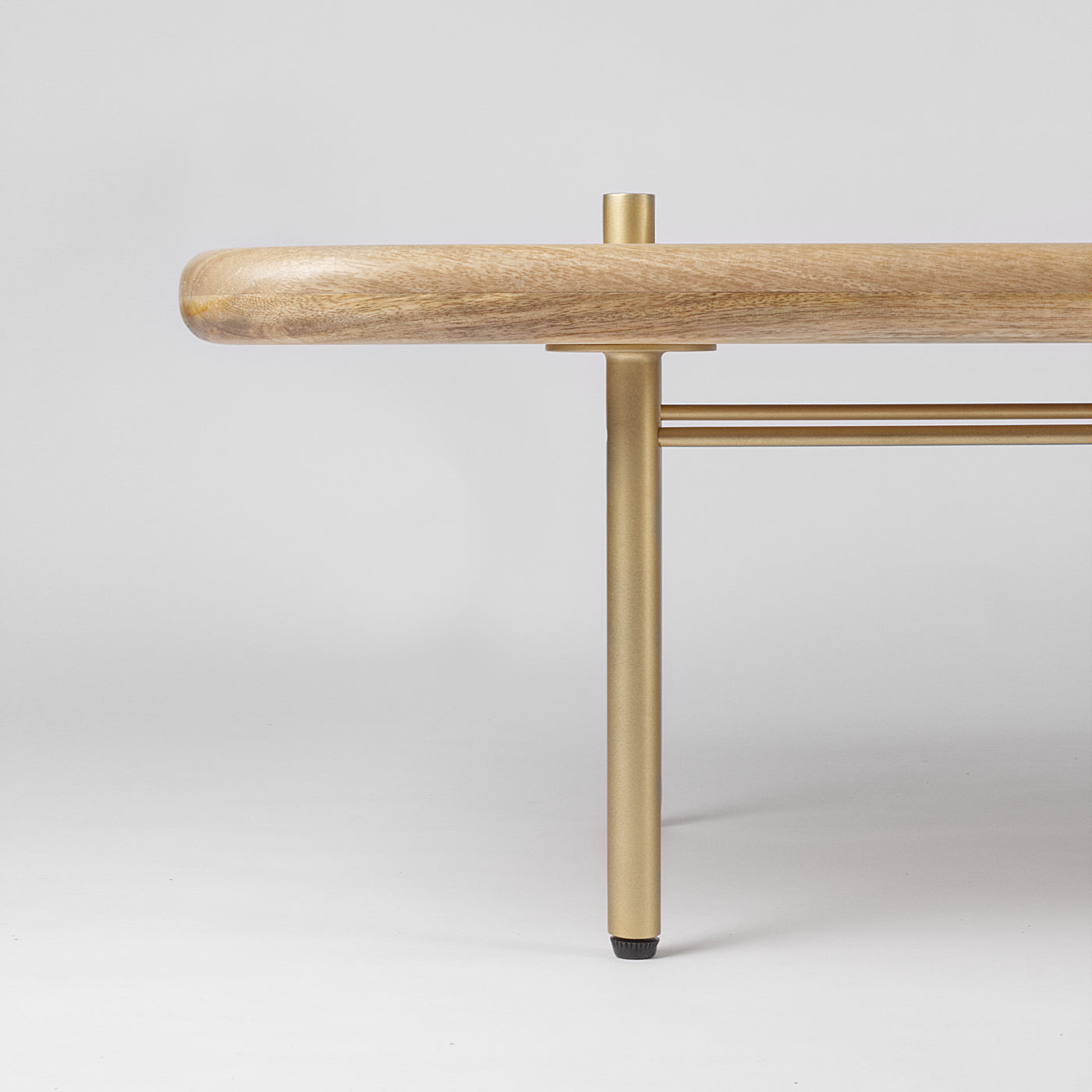 Gold Contemporary Coffee Table