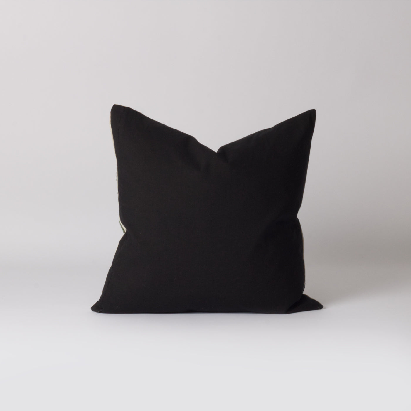 green abstract cushion