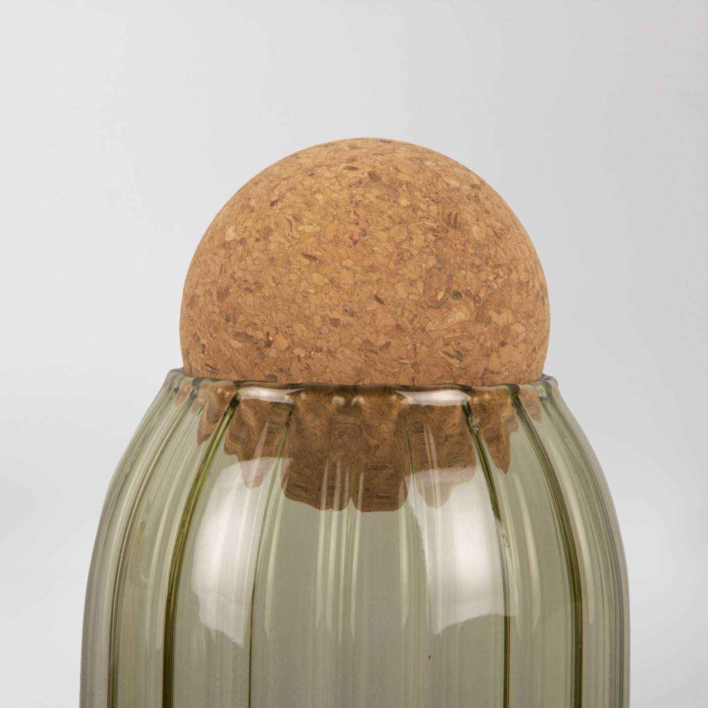 Green Glass container