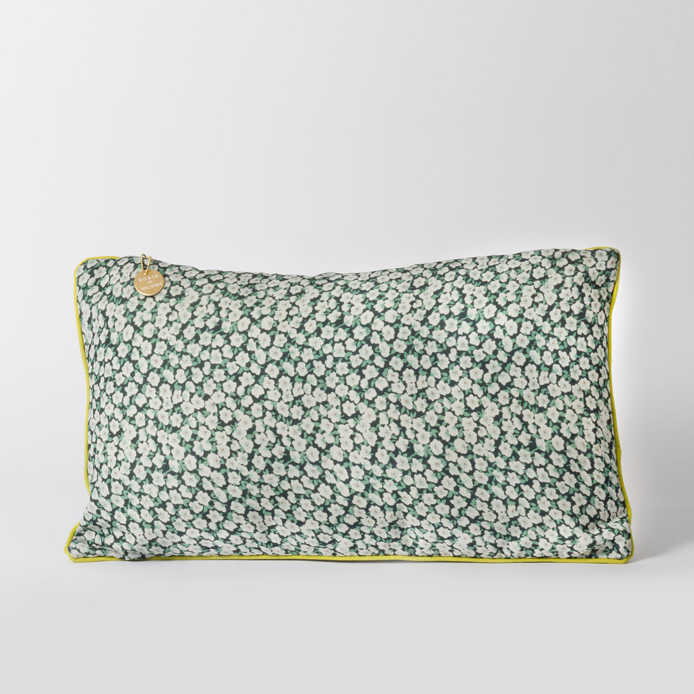 Vintage floral cushion