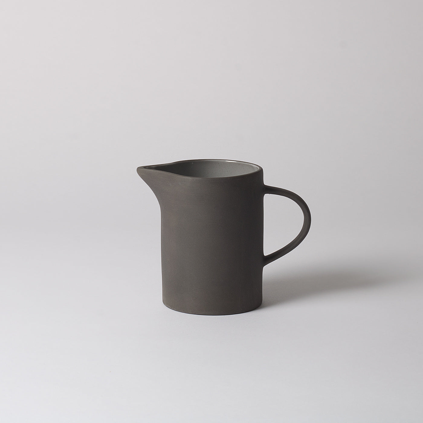 Grey Stoneware Pitcher