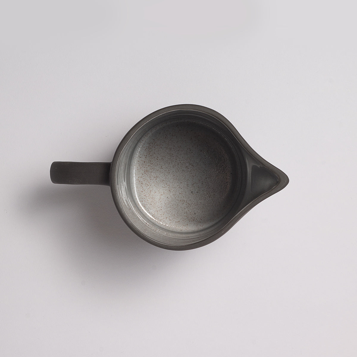 Grey Stoneware Pitcher