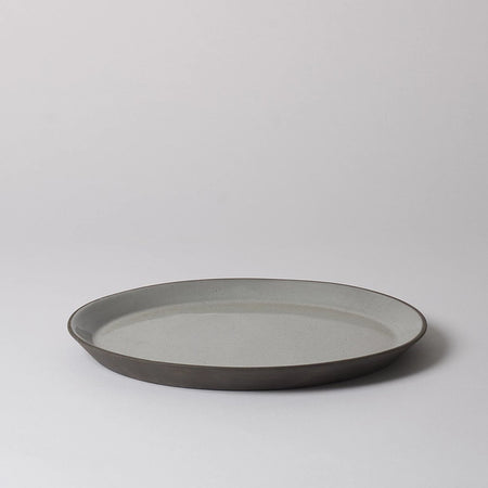 Grey Stoneware Plate