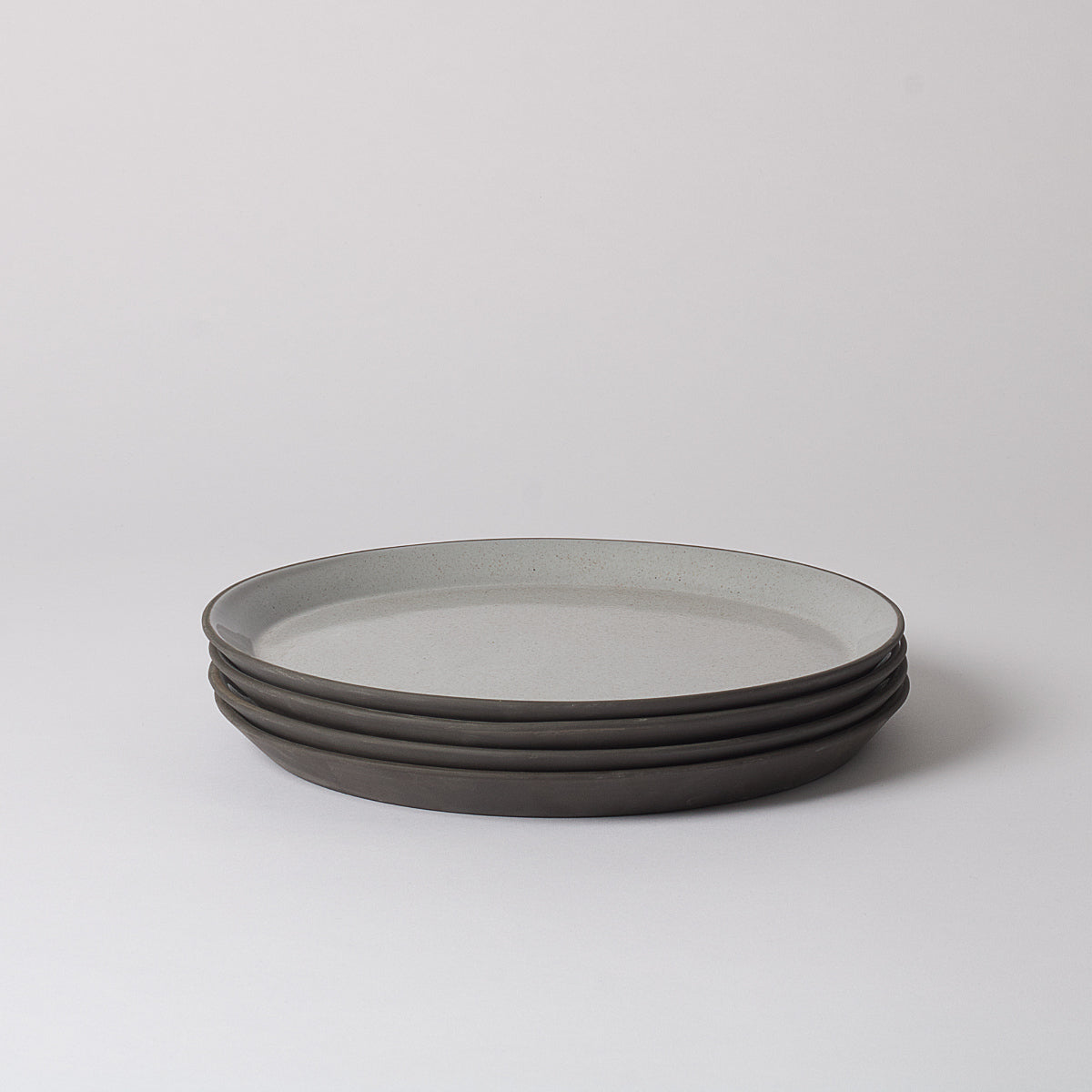 Grey Stoneware Plate