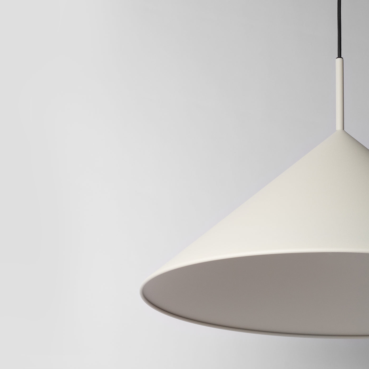 Triangle pendant light