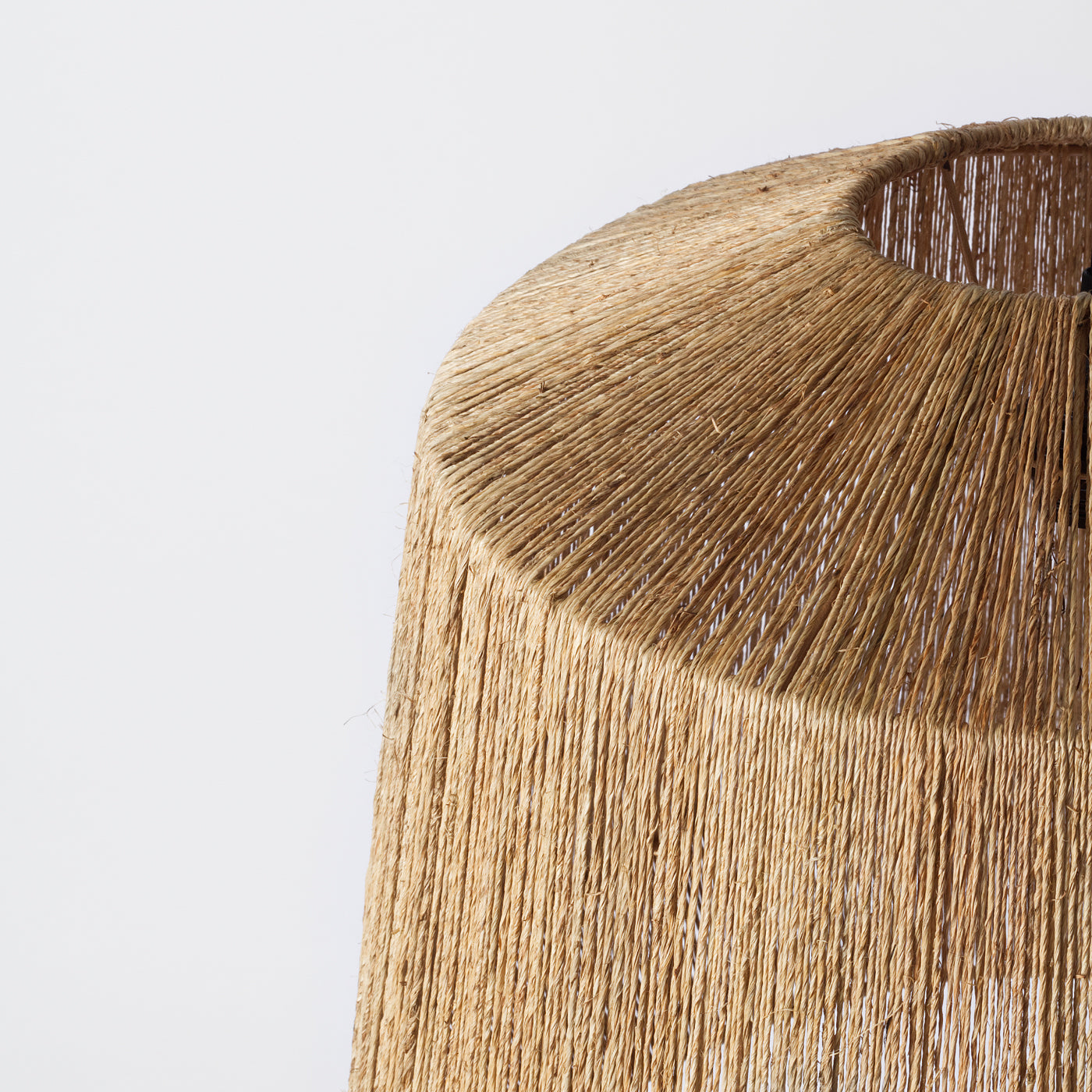 natural jute lampshade