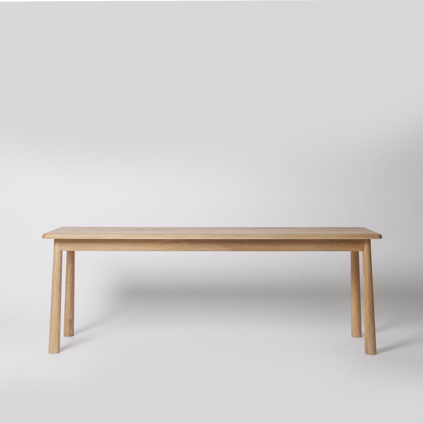 light wood dinning bench