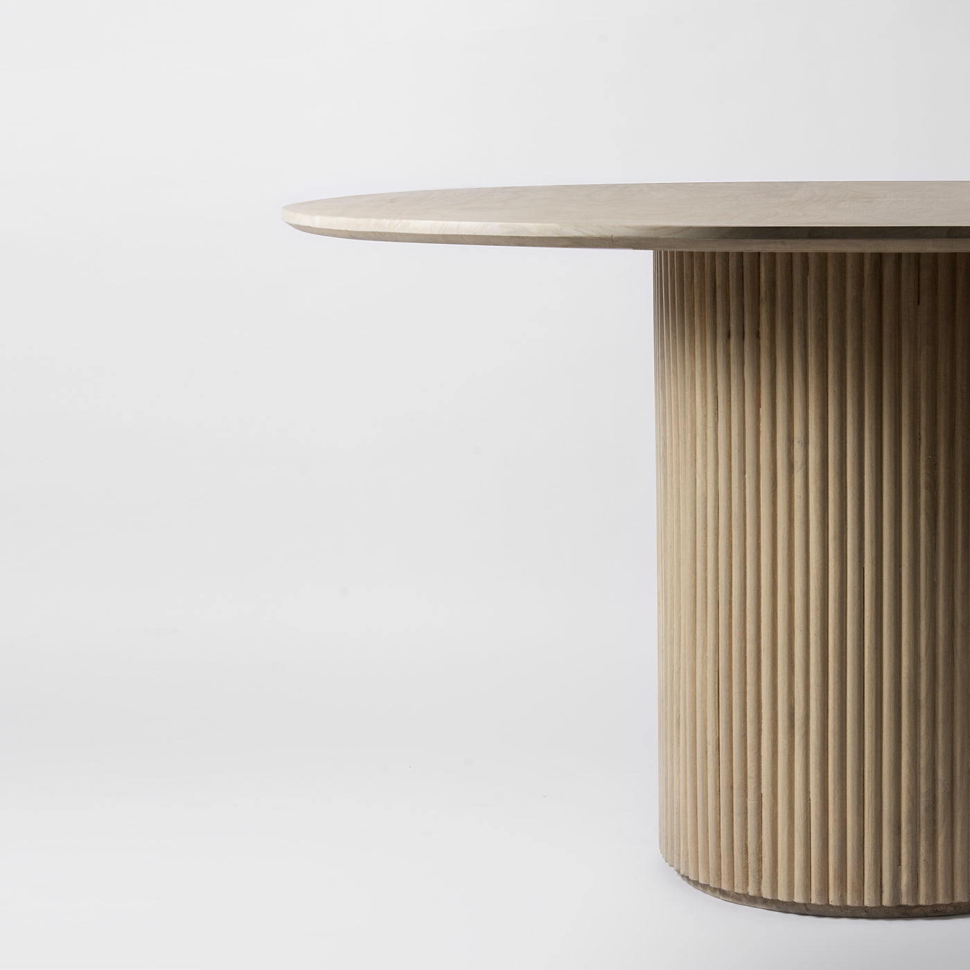 Ribbed Dining Table