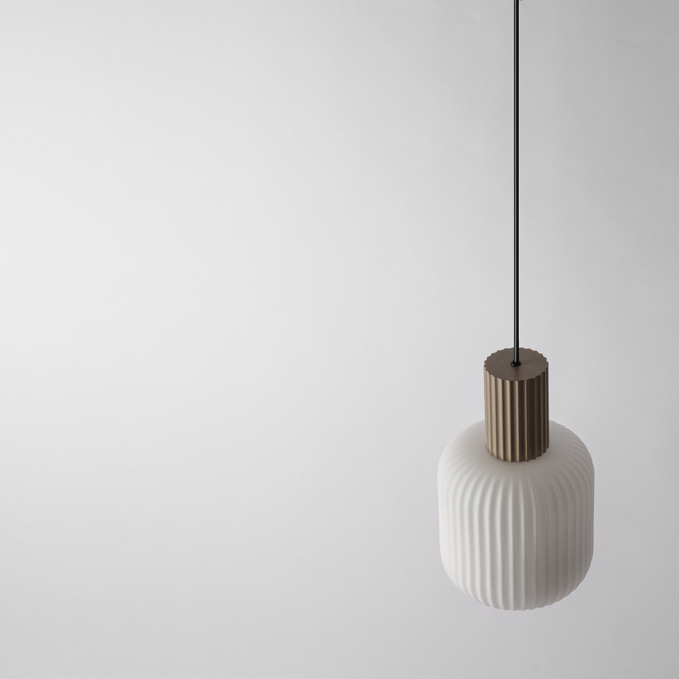 Frosted Glass Pendant Light
