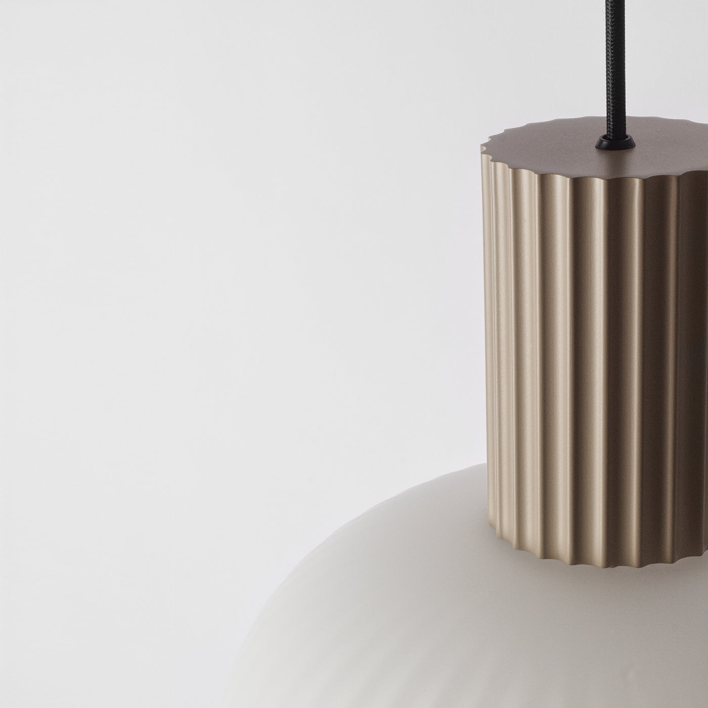 Frosted Pendant Light